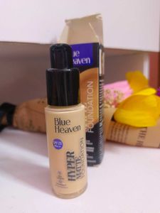 Colors Queen &amp; Blue Heaven Foundation with spf 25