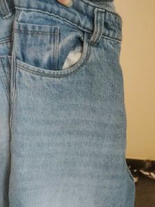 Light Wash Wide Leg Jeans