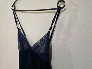 Sexy Navy Lace Nighty