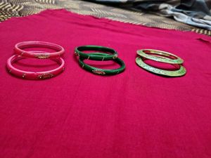 Set of 3 Colorful Bangles
