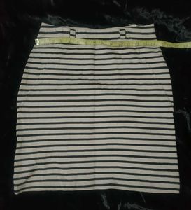 Striped Mini Skirt