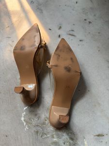 Chic Chain Detail Pointed Toe Mules