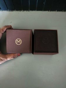 Malabar gold Mine platinum ring box