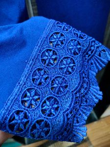 Vibrant Blue Palazzo Pants