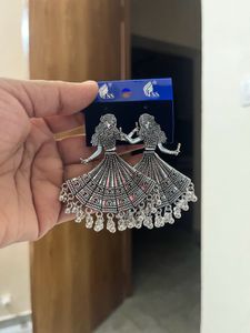 Unique Doll Design Jhumka Earrings