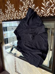 Black partywear skirt