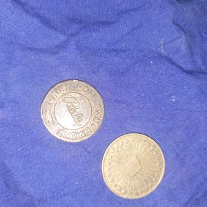 2 Foreign Token coins