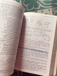 Engineering Drawing book and Box