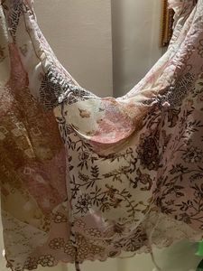 Floral Patchwork Crop Top. Totally new!!