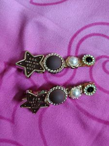 Cute Bunny Hair Clips Set