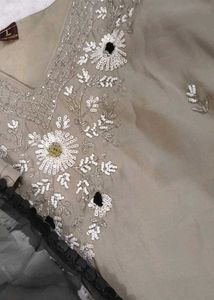 Women's Kurta Set with qq 3D Dupatta
