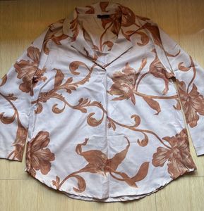 Floral Print Long Sleeve Top