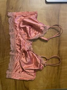 Satin Lace Bralette