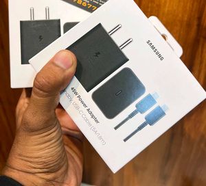 Samsung 45W Power Adapter &amp; USB-C Cable