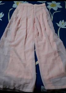 Elegant Pink Kurta Set with plazo