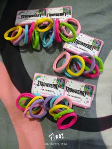 Colorful Hair Ties Set