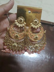 Earrings with Maang Tikka Set