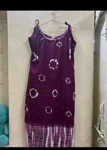 Bohemian Tie-Dye Maxi Dress