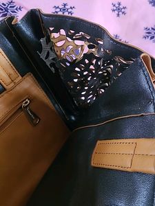 Diana korr Orange Laser Cut Bag
