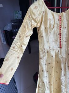 Yellow Polka Dot Kurta Set