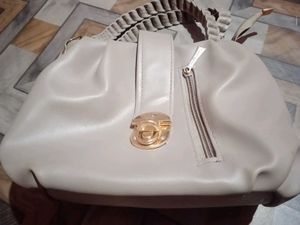 Stylish Grey Shoulder Bag