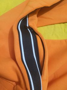 Trapstar Hoodie Orange thack suit for unisex