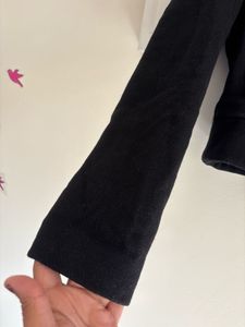 Black Cropped Jacket