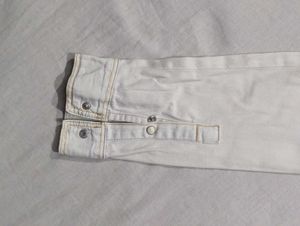 ZARA Classic White Denim Shirt