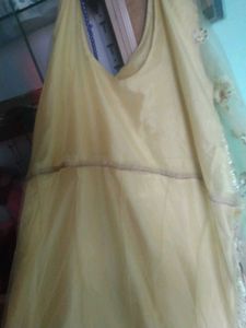 heavy work long gown