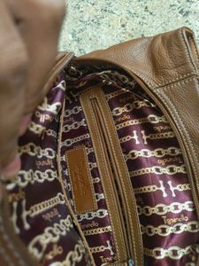 Classic Brown Leather Shoulder Bag