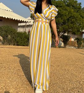 Striped Two-Piece Set
