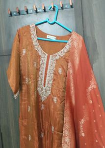 New Unused Premium CottonSilk JadhauEmbroiderySuit