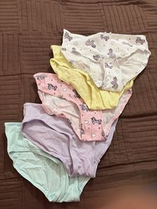 set of 5 different Unicorn Panty
