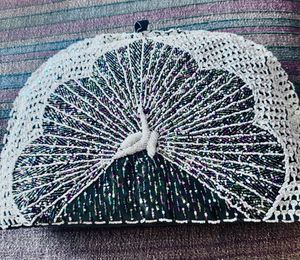 Beaded Peacock Tea Cosy