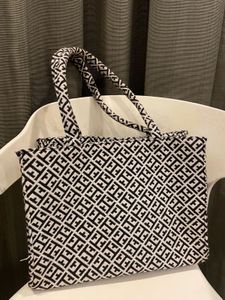 Trendy Monogram Tote Bag