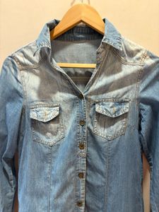 Classic Blue Denim Shirt