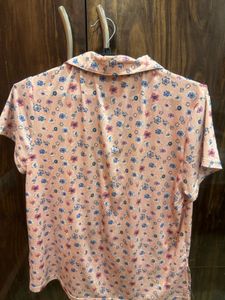Vera Bradley Floral Pajama Top