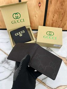 GUCCl*👉🏻*PURE LEATHER**PREMIUM WALLET*WD BOX