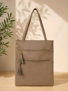 Chic Tassel Tote Bag