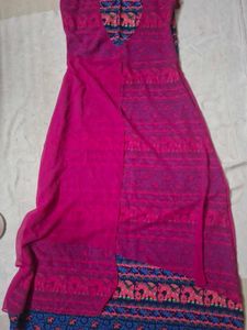 Bohemian Elephant Print Maxi Dress