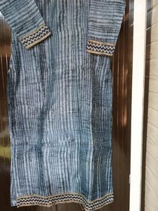 Heavy Dupata With Work Wear Kurtha