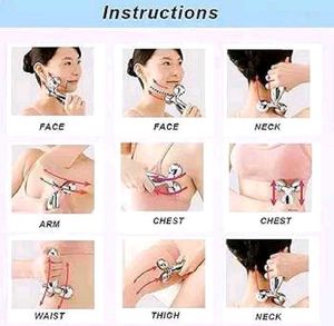 3D Facial Massage Roller fr Skin Lift(Face Lift)