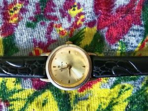 Vintage Gold Tone titan Ladies Watch