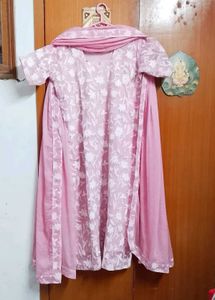 NEW Pink fancy Kurta Set with Dupatta