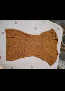 Cozy Knit Top with Built-in Camisole