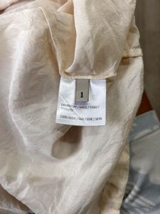 Imported pure silk oversized hoodie