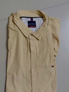 Men's formal Yellow Shirt