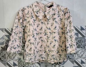 Floral Broderie Anglaise Top