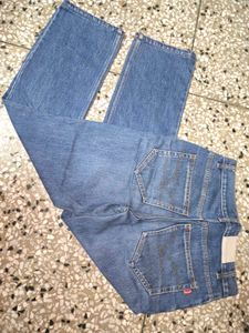 Dark Blue Denim Jeans