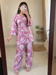 Stylish Kurta Set with Palazzo Pants